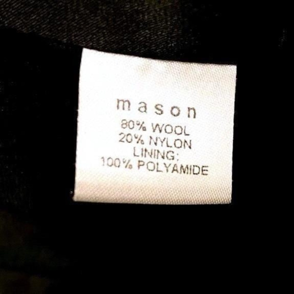 Anthropologie Mason Sz Small 6 Overcoat Pea Wool Office Chic Quiet Luxury Career - Picture 5 of 5
